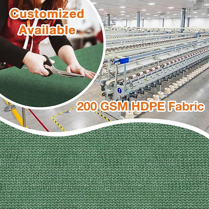 Artpuch Outdoor Pergola Shade Cover 10' X 16' Sun Shade Cloth - Image 2