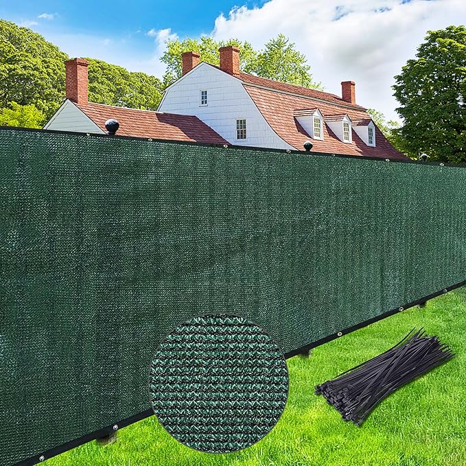 UPGRADE Privacy Screen 4' x 25' Fence Commercial Shade Cover by UPGRADE