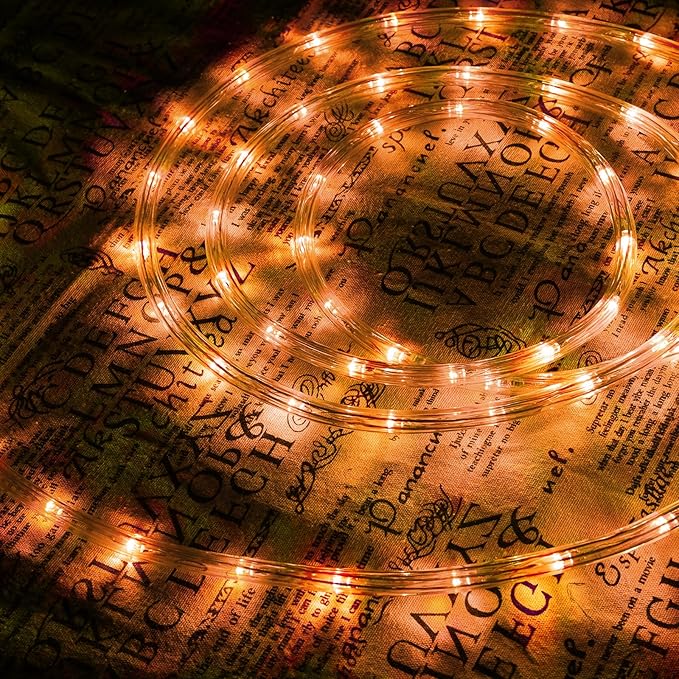 50ft LED Rope Lights Outdoor, 360 LED Connectable and Flexible Tube Lights - Image 4
