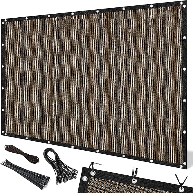 Artpuch 90% Sun Shade Cloth, 3 x 16 FT Pergola Shade Cover Canopy by Artpuch