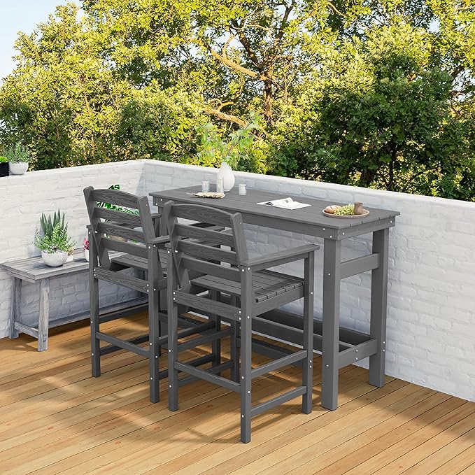SERWALL 41" Outdoor Bar Table - Image 8