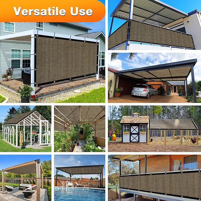 Artpuch Outdoor Pergola Shade Cover 16x22 FT Sun Shade Cloth - Image 6