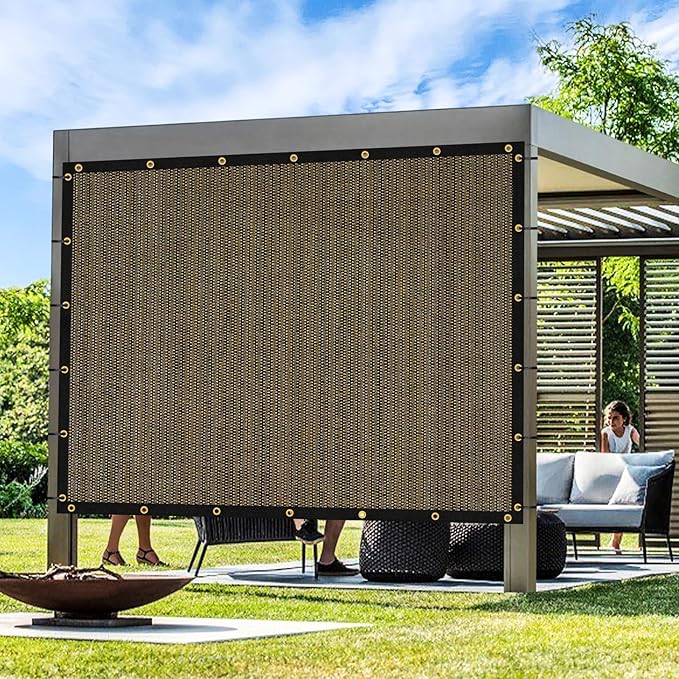 Artpuch Outdoor Pergola Shade Cover 5x24 FT Sun Shade Cloth by Artpuch