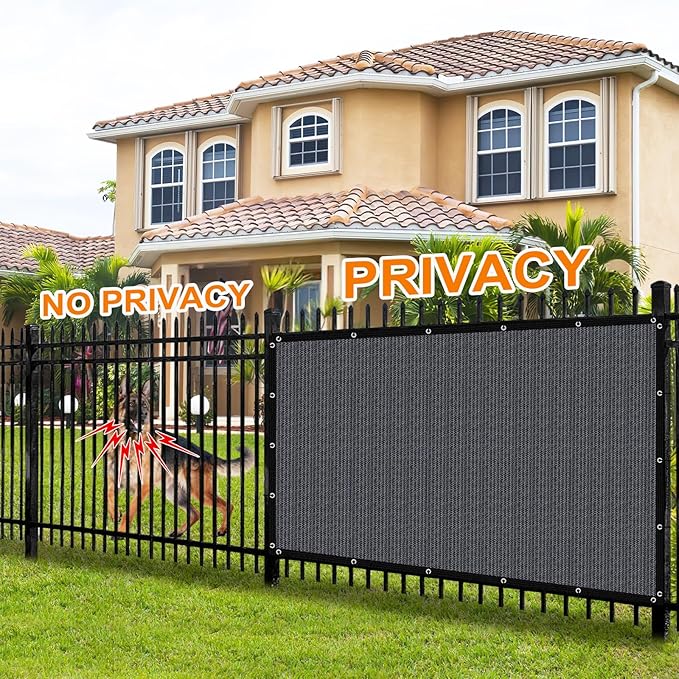 Artpuch 90% Sun Shade Cloth, 8 x 8 FT Pergola Shade Cover Canopy - Image 5