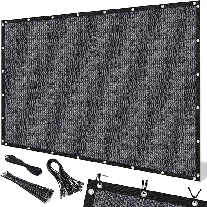 Artpuch 90% Sun Shade Cloth, 3 x 16 FT Pergola Shade Cover Canopy by Artpuch