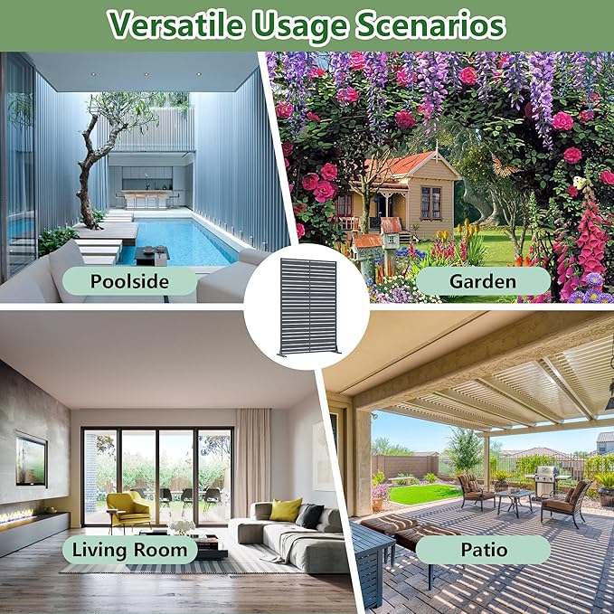 Casaphoria Metal Privacy Screen Outdoor - Image 7