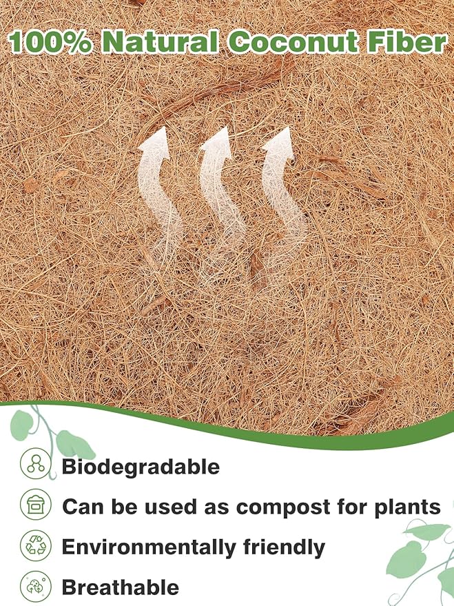 48in Coco Liners for Window Planter Box - Image 3