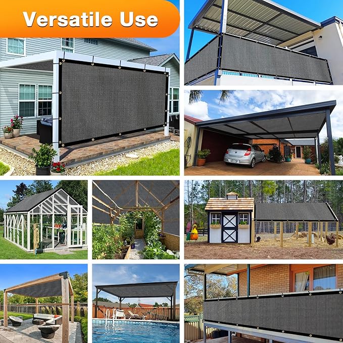 Artpuch Outdoor Pergola Shade Cover 19x20 FT Sun Shade Cloth - Image 6