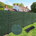 UPGRADE Privacy Fence Screen 3'x79' Dark Green Outdoor 90% Visibility Blockage by UPGRADE