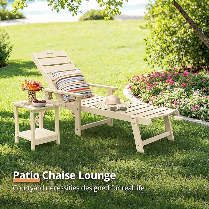 LUE BONA Chaise Lounge Chairs Set - Image 3