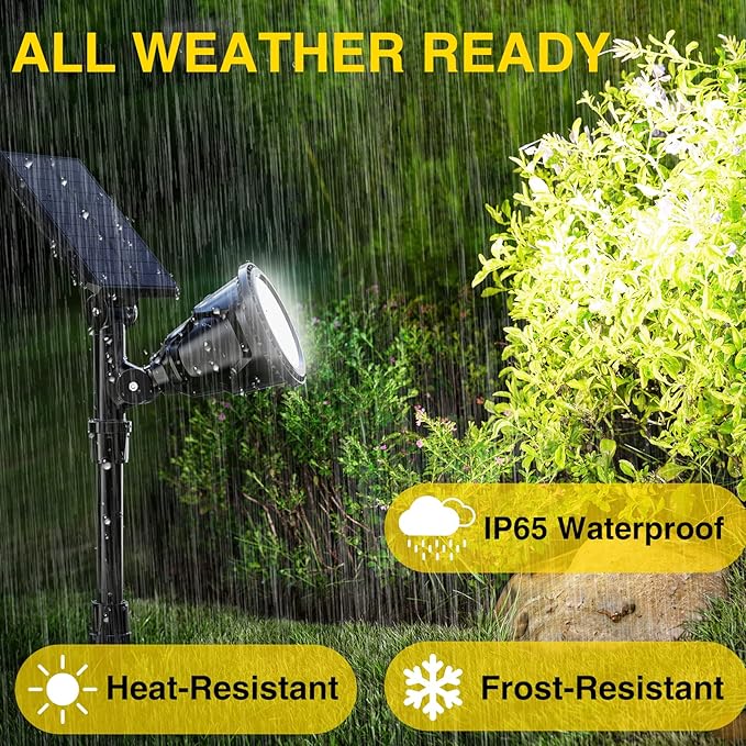 ROSHWEY Solar Spot Lights Outdoor - Image 7