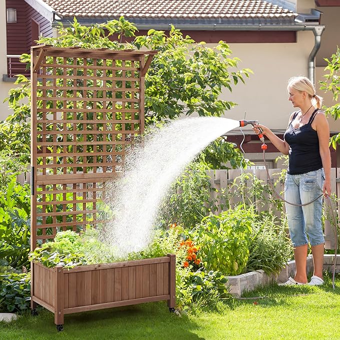 Yaheetech 72" H Garden Planter - Image 2