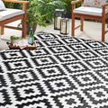 SAND MINE Waterproof Outdoor Rug 6x9 ft, Reversible Mats, Modern Area Rug by SANDMIND
